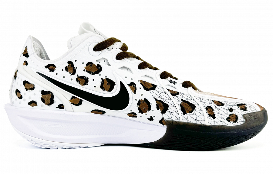 Nike Air Zoom G.T. Cut3 Cushioning Anti-Slip And Wear-Resistant Low-Top Basketball Shoes Unisex Black White Brown купить в интернет-магазине Yoocart с быстрой доставкой по России.