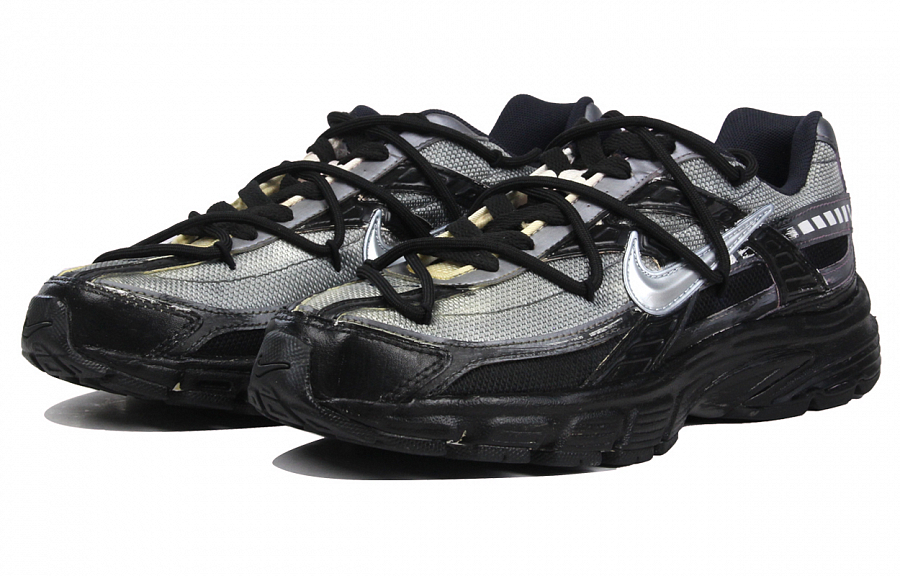 Nike Initiator Wear-Resistant Low-Top Running Shoes Men's Black Gray Silver купить в интернет-магазине Yoocart с быстрой доставкой по России.