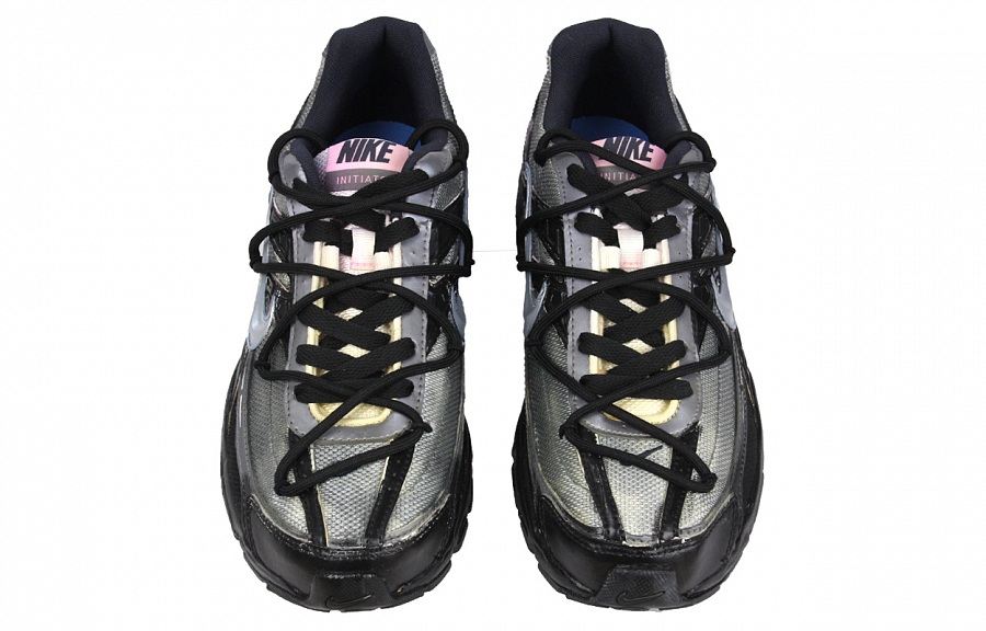 Nike Initiator Wear-Resistant Low-Top Running Shoes Men's Black Gray Silver купить в интернет-магазине Yoocart с быстрой доставкой по России.