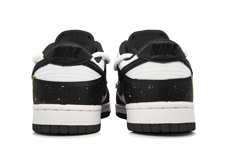 Nike Dunk Anti-Slip And Wear-Resistant Lightweight Low-Top Skateboard Shoes Unisex Black Gold купить в интернет-магазине Yoocart с быстрой доставкой по России.