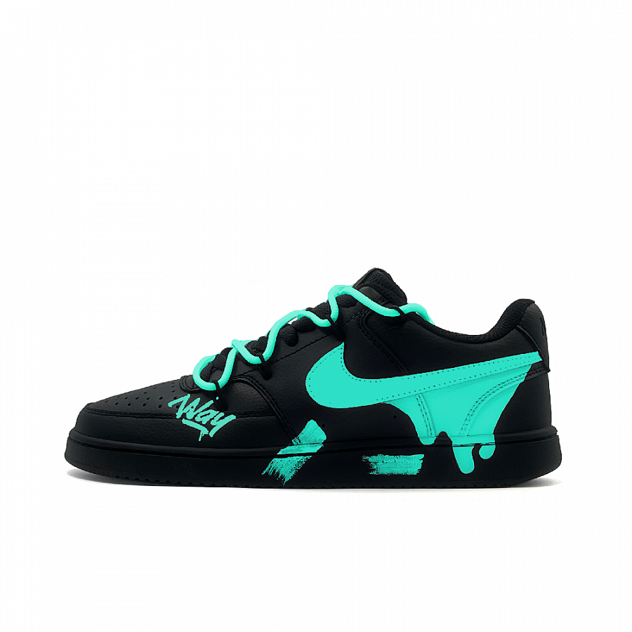 Nike Court Vision Wear-Resistant Low-Top Skateboard Shoes Unisex Green Black купить в интернет-магазине Yoocart с быстрой доставкой по России.