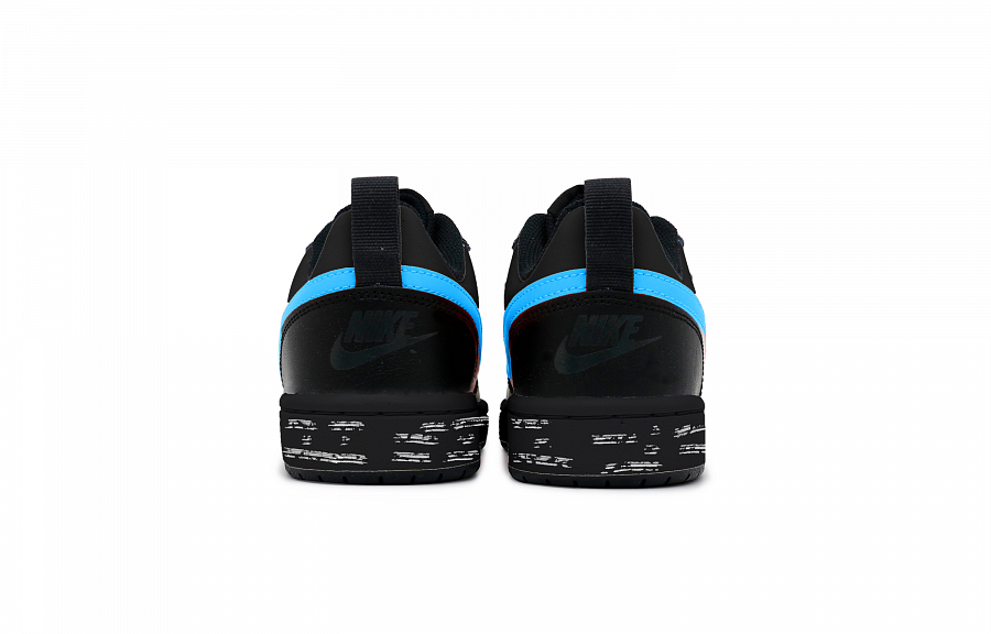 Nike Court Borough Non-slip Lightweight Low-Top Skateboard Shoes Women's Black Blue купить в интернет-магазине Yoocart с быстрой доставкой по России.