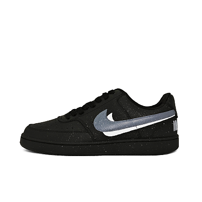 Nike Court Vision Wear-resistant And Lightweight Low-Top Skateboard Shoes Unisex Black Gray White