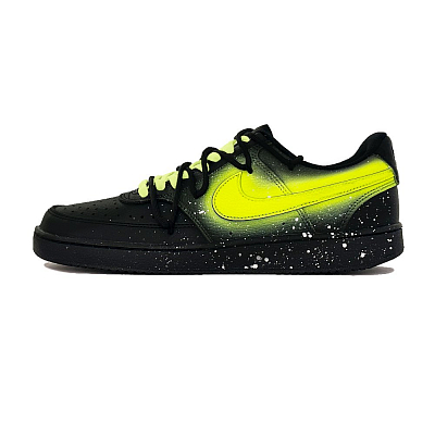 Nike Court Vision Low Coverage Quick Dry Low top Skateboard Shoes Unisex Neon Green