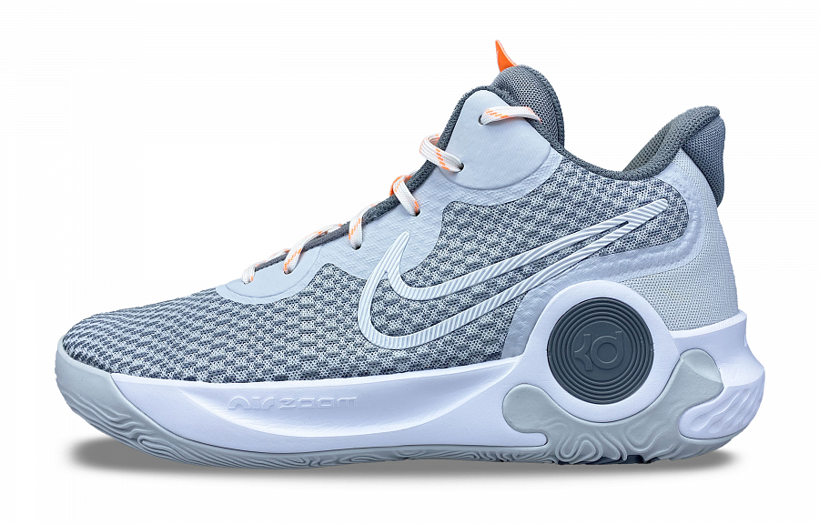 Nike KD Trey 5 IX Cushioning Anti-Slip Wear-Resistant Breathability Mid-Top Basketball Shoes Unisex Blue Purple купить в интернет-магазине Yoocart с быстрой доставкой по России.