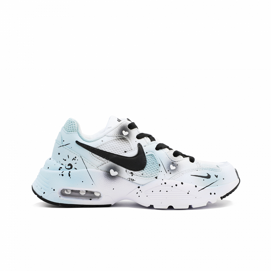 Nike Air Max Fusion Anti Slip Wear Resistant Low Top Running Shoes Women's Red Blue купить в интернет-магазине Yoocart с быстрой доставкой по России.