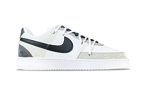 Nike Court Vision 1 Avant Garde Path Non slip Lightweight Low Top Skateboard Shoes Men's Black White Gray 1 3599857