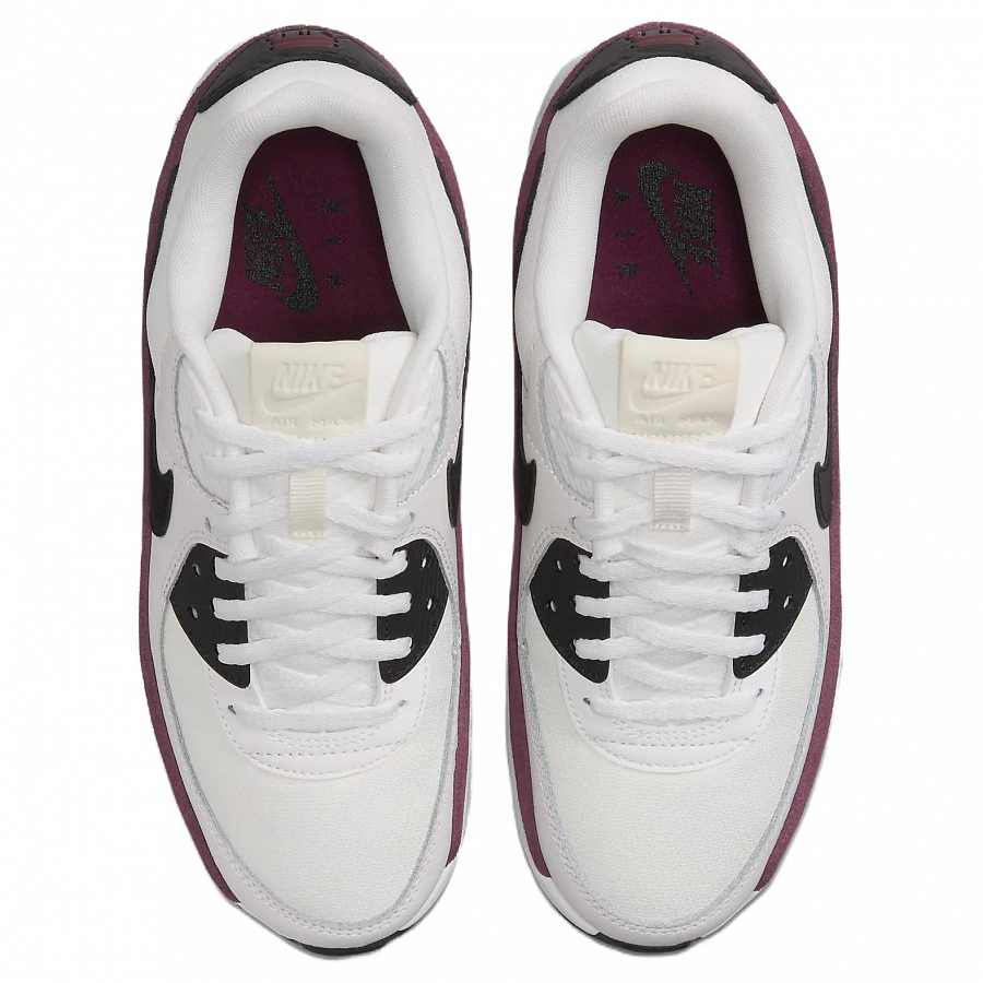 Nike Air Max 90 LV8 Sail Night Maroon Phantom Black Women's купить в интернет-магазине Yoocart с быстрой доставкой по России.