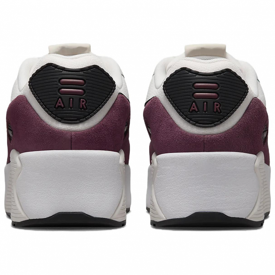 Nike Air Max 90 LV8 Sail Night Maroon Phantom Black Women's купить в интернет-магазине Yoocart с быстрой доставкой по России.