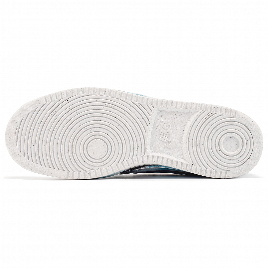Nike Court Vision 1 Anti-Slip Wear-Resistant Low-Top Skateboard Shoes Men's Blue White Black купить в интернет-магазине Yoocart с быстрой доставкой по России.