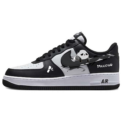 Nike Air Force 1 Slip Resistant, Abrasion Resistant, Lightweight Low top Skateboard Shoes Unisex Black White
