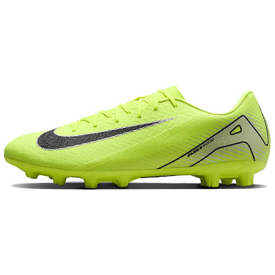 Nike Mercurial Vapor 16 HG Rubber Short Studs Anti-Slip Wear-Resistant Soccer Shoes Men's Neon Green Black