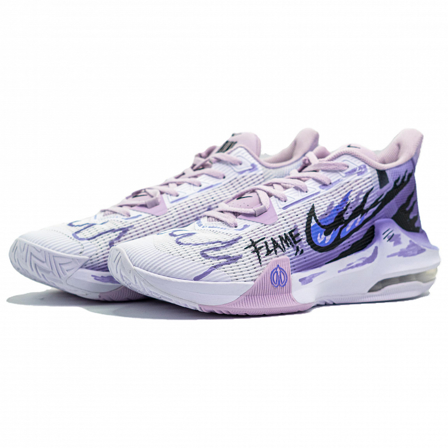 Nike Air Max Impact 3 Cushioning Anti Slip And Wear Resistant Coverage Low Top Basketball Shoes Unisex Violet купить в интернет-магазине Yoocart с быстрой доставкой по России.