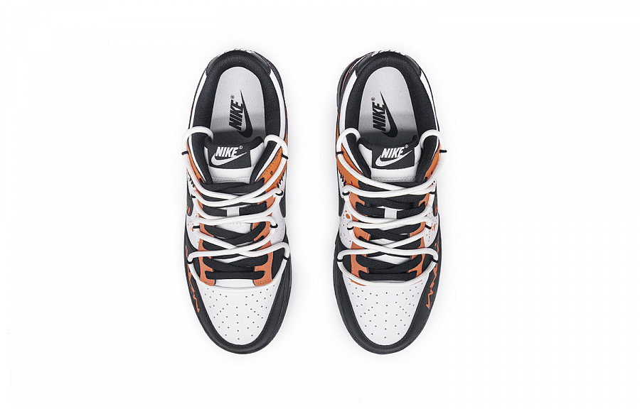 Nike Dunk Anti-Slip Wear-Resistant Low-Top Skateboard Shoes Unisex Black White Orange купить в интернет-магазине Yoocart с быстрой доставкой по России.