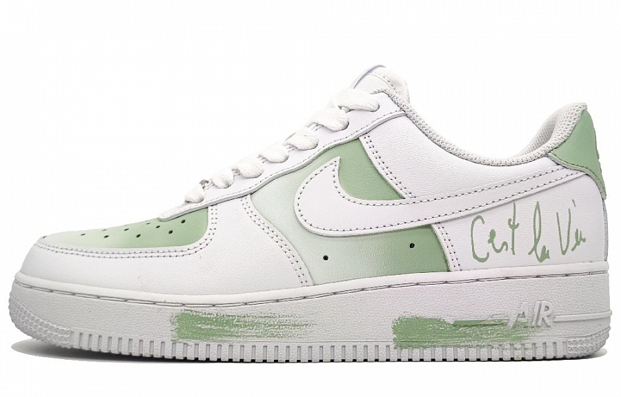 Nike Air Force 1 Anti-Slip Wear-Resistant Low-Top Skateboard Shoes Unisex Mint Green купить в интернет-магазине Yoocart с быстрой доставкой по России.