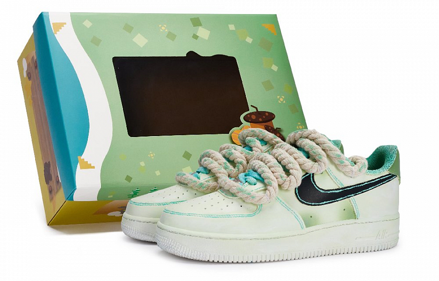 Nike Air Force 1 811 Manufacturing Dream Frequency Slip-Resistant Low-Top Skateboard Shoes Unisex Green Black купить в интернет-магазине Yoocart с быстрой доставкой по России.