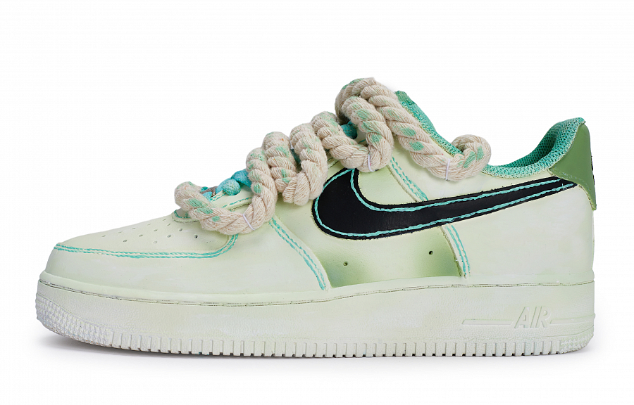 Nike Air Force 1 811 Manufacturing Dream Frequency Slip-Resistant Low-Top Skateboard Shoes Unisex Green Black купить в интернет-магазине Yoocart с быстрой доставкой по России.