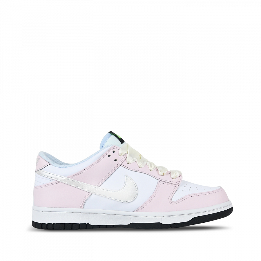 Nike Dunk Anti Slip Wear Resistant Low Top Skateboard Shoes Women's White Pink купить в интернет-магазине Yoocart с быстрой доставкой по России.
