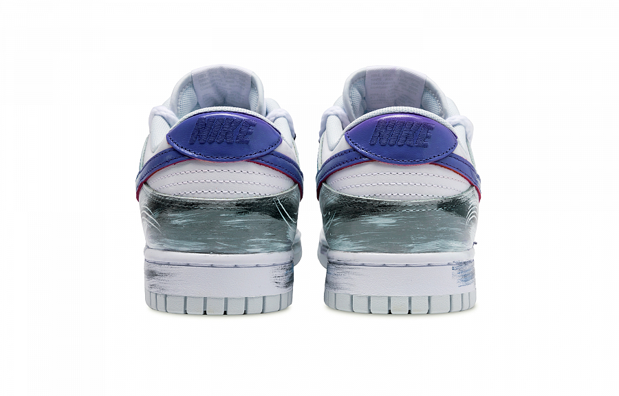 Nike Dunk Anti Slip Wear Resistant Low Top Skateboard Shoes Unisex Black Blue Purple купить в интернет-магазине Yoocart с быстрой доставкой по России.