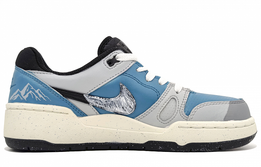 Nike Full Force Anti-Slip Wear-Resistant Low-Top Skateboard Shoes Men's Iceberg Blue купить в интернет-магазине Yoocart с быстрой доставкой по России.