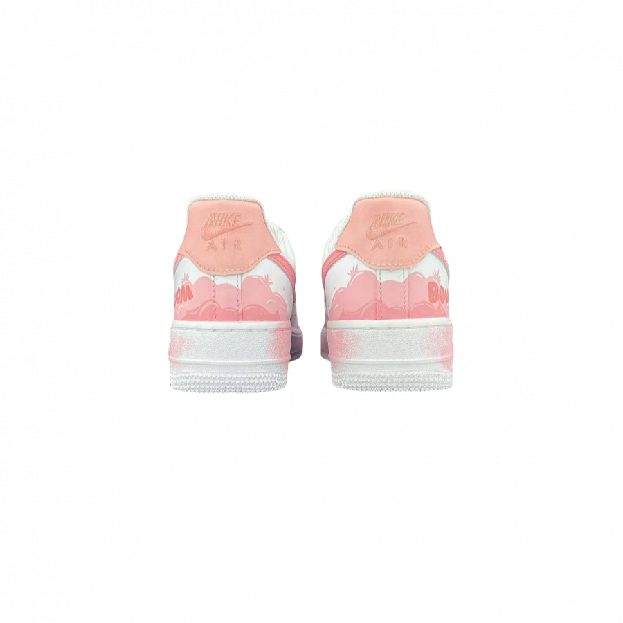 Nike Air Force 1 HEN-Ji Anti-Slip Wear-Resistant Low-Top Skateboard Shoes Women's White Pink купить в интернет-магазине Yoocart с быстрой доставкой по России.