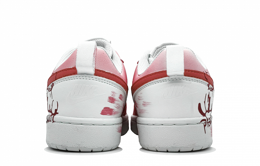 Nike Court Borough 2 Slip-Resistant Cushioning Wear-Resistant Low-Top Skateboard Shoes Women's Coral Pink купить в интернет-магазине Yoocart с быстрой доставкой по России.
