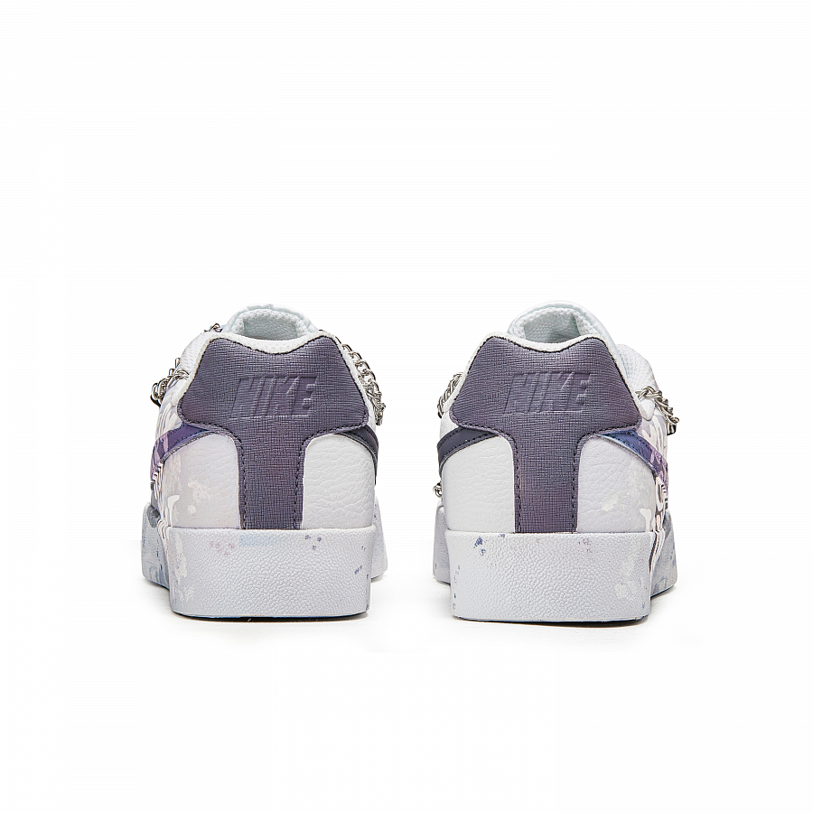 Nike Court Royale Anti-Slip Wear-Resistant Low-Top Skateboard Shoes Unisex White Purple купить в интернет-магазине Yoocart с быстрой доставкой по России.