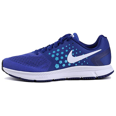 Nike Zoom Span 1 Anti-Slip Wear-Resistant Low-Top Running Shoes Men's Blue White