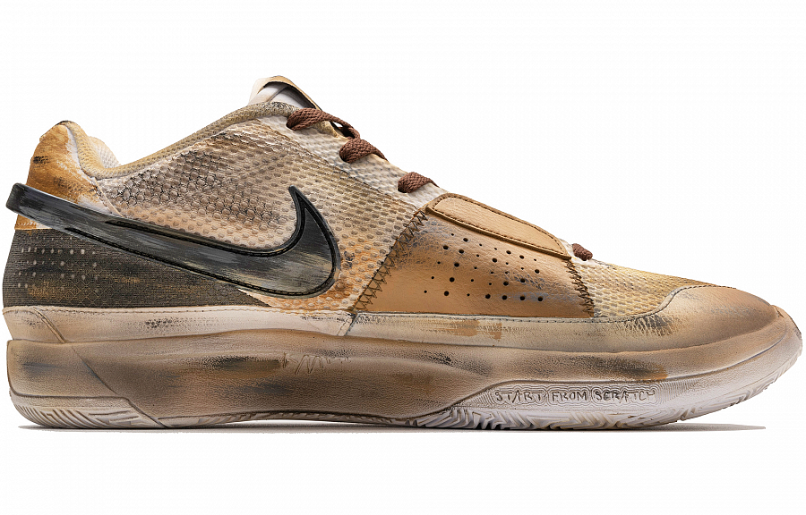 Nike Ja 1 Wear-Resistant Low-Top Basketball Shoes Men's Black Brown купить в интернет-магазине Yoocart с быстрой доставкой по России.