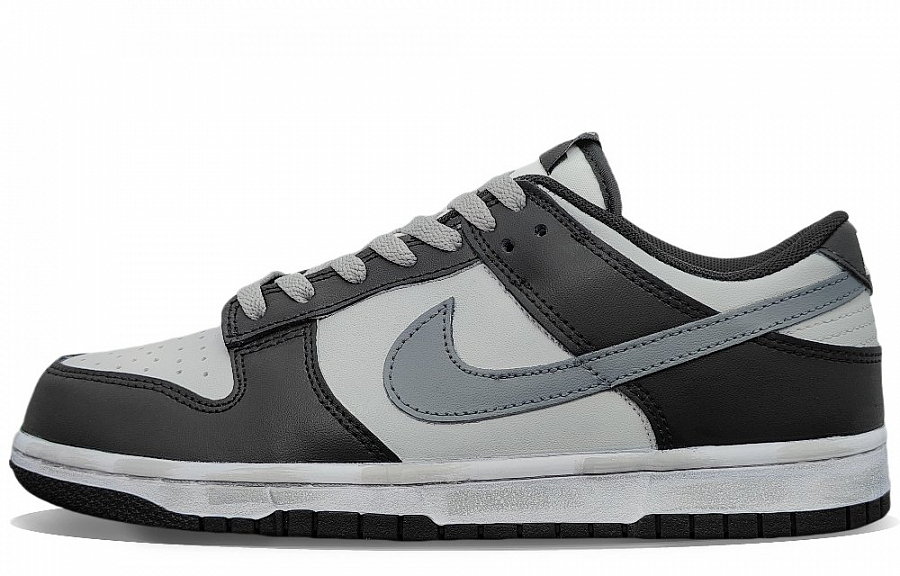 Nike Dunk Anti-Slip And Wear-Resistant Lightweight Low-Top Skateboard Shoes Women's Black Gray купить в интернет-магазине Yoocart с быстрой доставкой по России.