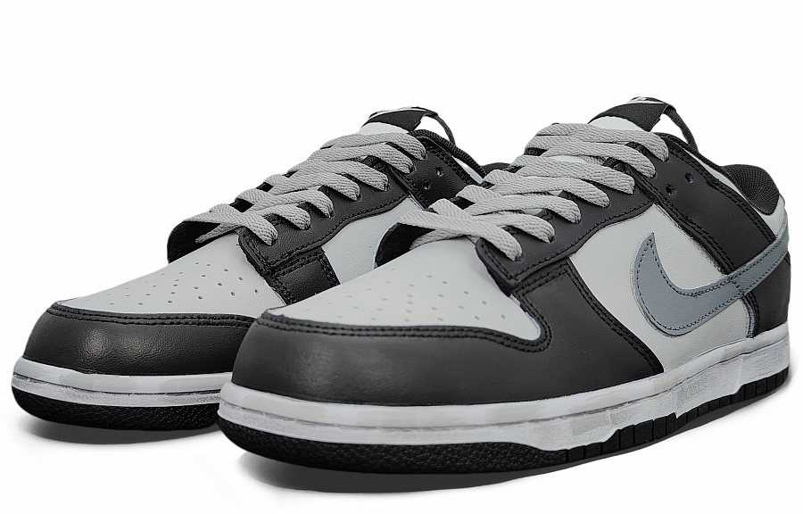 Nike Dunk Anti-Slip And Wear-Resistant Lightweight Low-Top Skateboard Shoes Women's Black Gray купить в интернет-магазине Yoocart с быстрой доставкой по России.