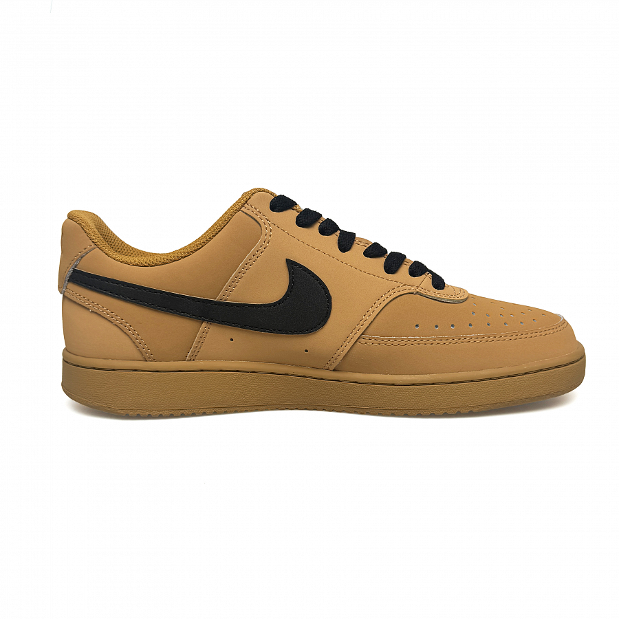 Nike Court Vision 1 Slip-Resistant Low-Top Skateboard Shoes Unisex Wheat купить в интернет-магазине Yoocart с быстрой доставкой по России.