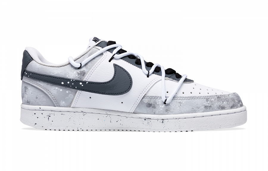 Nike Court Vision 1 Slip-Resistant Low-Top Skateboard Shoes Men's Gray купить в интернет-магазине Yoocart с быстрой доставкой по России.