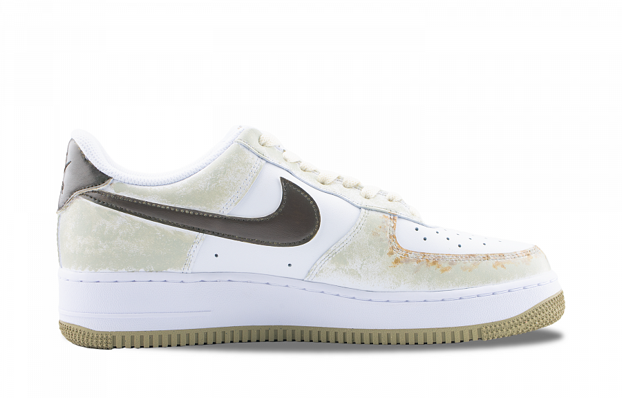 Nike Air Force 1 Genya Mimasu Abrasion Resistant Low top Skateboard Shoes Unisex Beige купить в интернет-магазине Yoocart с быстрой доставкой по России.