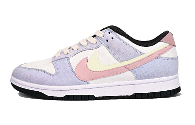 Nike Dunk Slip Resistant Low Top Skateboard Shoes Unisex Purple Pink