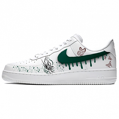 Nike Air Force 1 Low top Skateboard Shoes Unisex Green