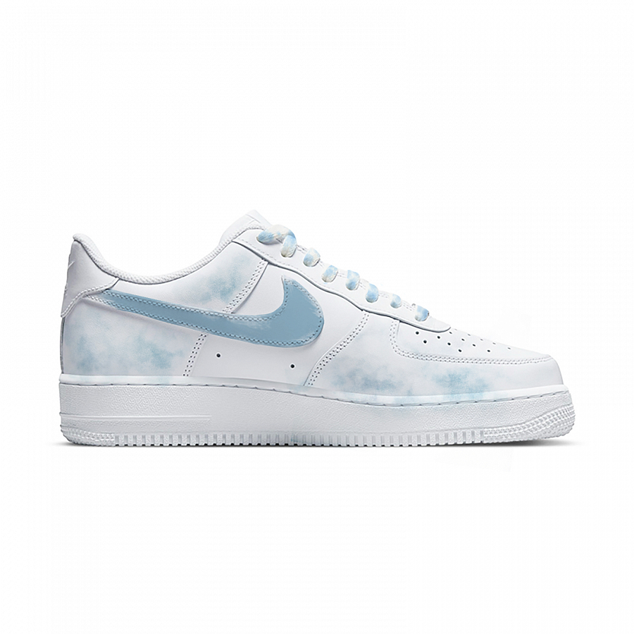 Nike Air Force 1 Abrasion Resistant Low Top Skateboard Shoes Women's Blue Pink купить в интернет-магазине Yoocart с быстрой доставкой по России.