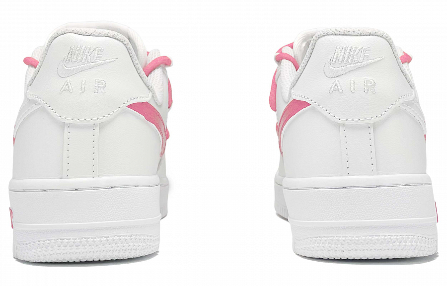Nike Air Force 1 Slip-Resistant Low-Top Skateboard Shoes Unisex Pink White купить в интернет-магазине Yoocart с быстрой доставкой по России.