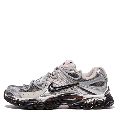 Nike V5 RNR Cushioning, Wear Resistant Low Top Casual Running Shoes Women's Silver Gray