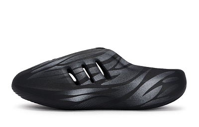 Adidas Originals AdiFOM IIInfinity Mules Abrasion Resistant Closed Toe Slippers Unisex Black Gray