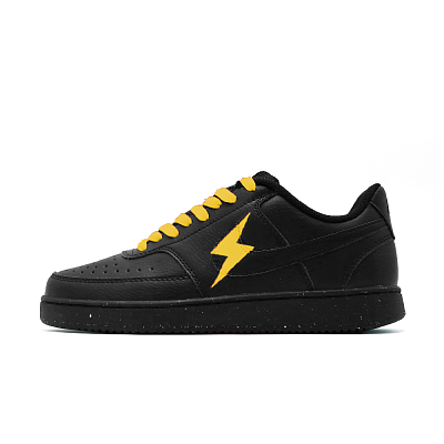 Nike Court Vision Low Twilight Trace Low Top Skateboard Shoes Unisex Black