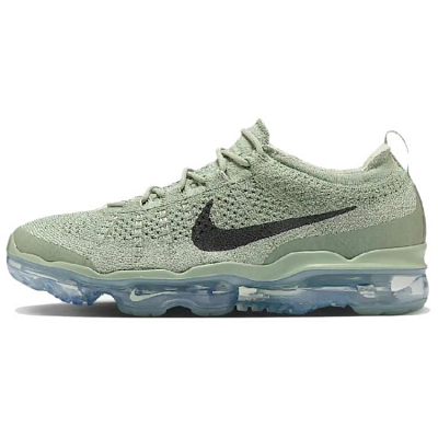 Nike VaporMax 2023 Low Top Casual Shoes Men's Green Gray