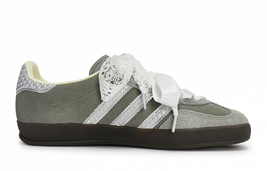 Adidas Originals GAZELLE INDOOR Skateboard Shoes Unisex Low top Silver/White/Gray купить в интернет-магазине Yoocart с быстрой доставкой по России.