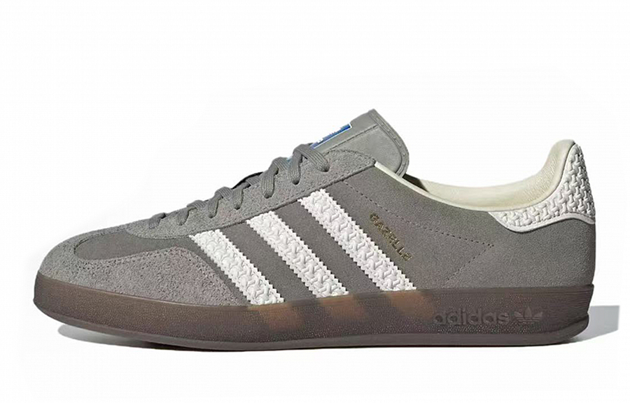 Adidas Originals GAZELLE INDOOR Skateboard Shoes Unisex Low top Silver/White/Gray купить в интернет-магазине Yoocart с быстрой доставкой по России.