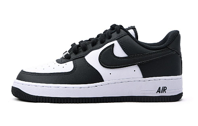 Nike Air Force 1 Anti Slip Wear Resistant Low Top Skateboard Shoes Unisex Black White