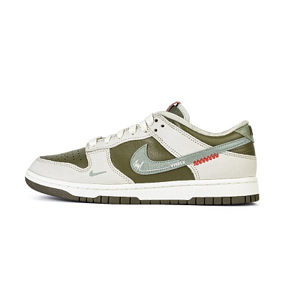 Nike Dunk Anti Slip Wear Resistant Low Top Skateboard Shoes Unisex White Green