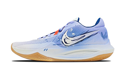 Nike Precision 6 Basketball Shoes Men Low-Top White