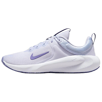 Nike Anti Slip Wear Resistant Low Top Training Shoes Women's White Purple