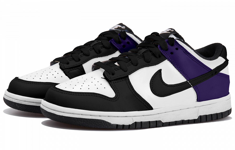 Nike Dunk Low Top Skateboard Shoes Unisex Black Purple купить в интернет-магазине Yoocart с быстрой доставкой по России.