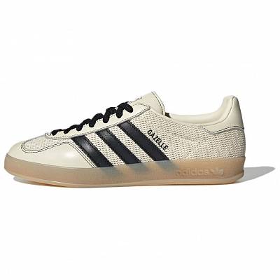 Adidas Originals GAZELLE INDOOR Abrasion Resistant Low Top Skateboard Shoes Unisex White